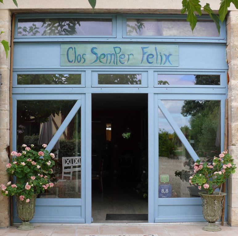 Chambres D'Hotes Du Clos Semper Felix Sainte-Bazeille Zewnętrze zdjęcie